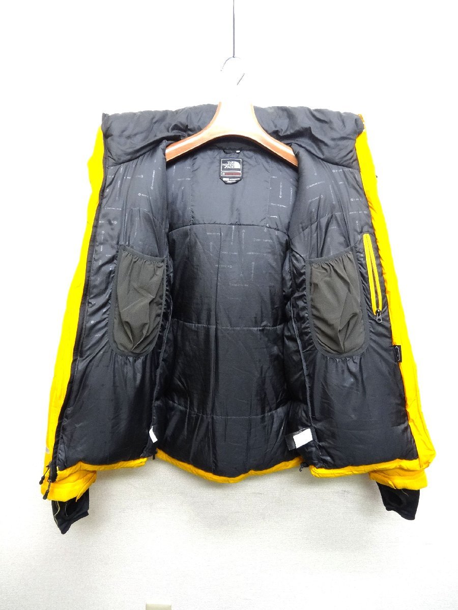 THE NORTH FACE ノースフェイス サミットシリーズ ヒマラヤン パーカ ダウンジャケット 800FP メンズ XSサイズ 正規品 イエロー D6377_画像3