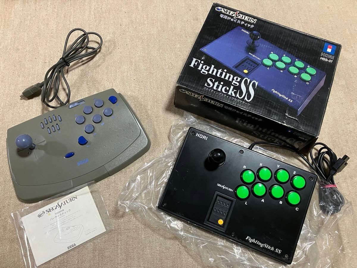 セガサターン HORI ファイティングスティックSS  FightingStickSS バーチャスティック　動作確認済み