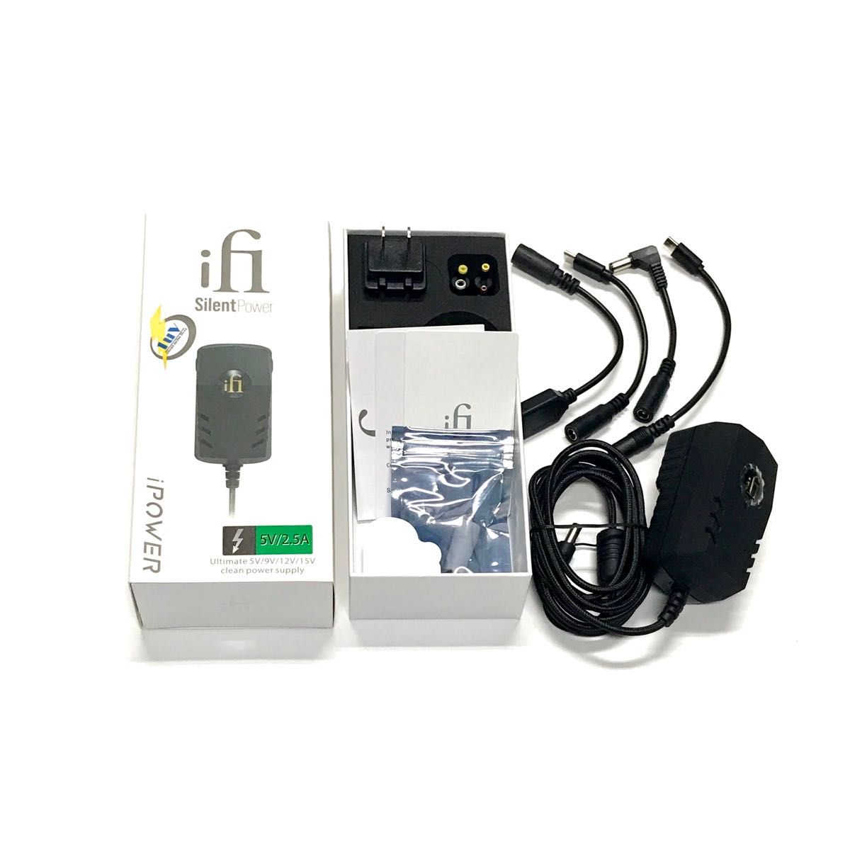 iFi Audio iPowerII 5V 2.5A ノイズフィルター DCアダプタ ACアダプタ 電源 アイファイ オーディオ