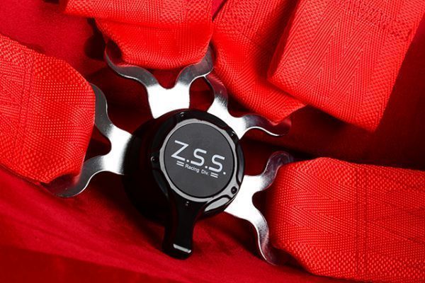 ☆Z.S.S. 4点式 シートベルト Racing Harness レーシングハーネス 3インチ 汎用 レッド 赤 カムロック式 RX-7 S2000 BNR34 ハチロク ZSS_画像4