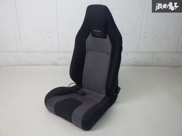 【正規品】RECARO レカロ LX-F IM110 BK セミバケ セミバケット シート 1脚 エアランバーサポート ポンプ右側 破れ無し 良好 棚2F-F-3_画像1