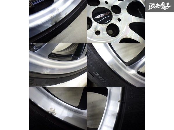 ●BMW 純正 MINI ミニ R56 ジョン クーパー ワークス JCW 18インチ 7J +52 PCD100 4H タイヤ付 205/40R18 4本 R55 R57 R58 R59 棚O-1の画像7