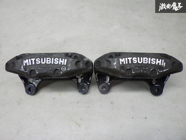MITSUBISHI 三菱 純正 (スミトモ) Z15A GTO フロント 4POT ブレーキ キャリパー 左右 （削り加工有り）棚15-3_画像1