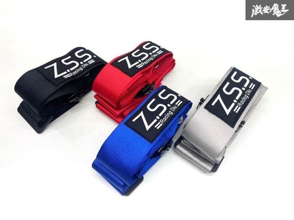 ☆Z.S.S. 5点式 ブラック シートベルト レーシングハーネス Racing Harness 3インチ 汎用 黒 カムロック シルビア RX-7 即納! ZSS -75_全4色ラインナップ