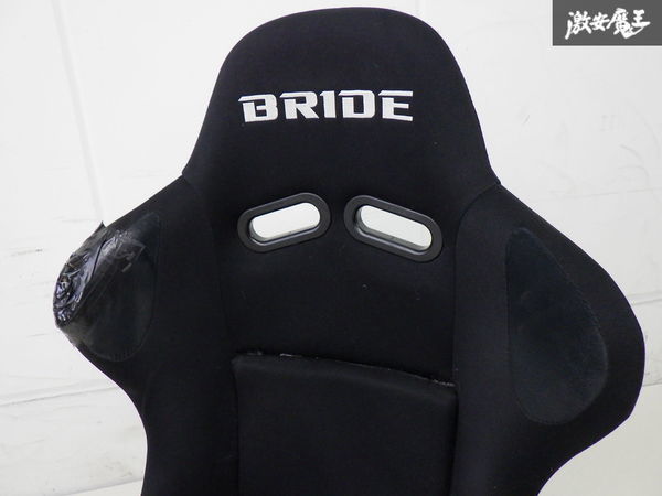 【BRIDE ブリッド】汎用 ZETA3 ジータ3 BK フルバケ フルバケット シート 黒 1脚 サイド止め ブラック F31AMF 即納 R33 R34 S15 棚2F-F-3の画像2