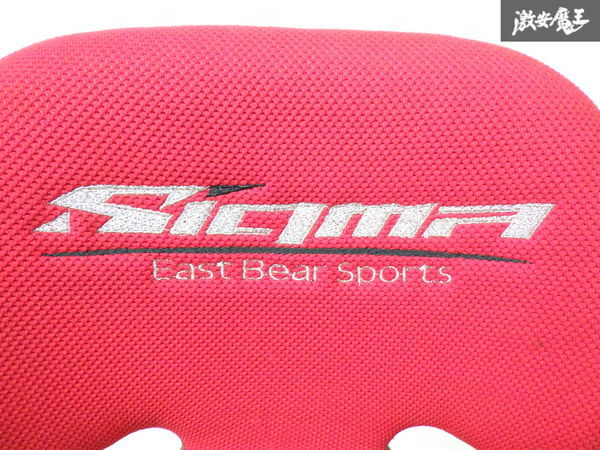 EAST BEAR SPORTS イーストベアー Type GS フルバケ フルバケット シート 赤 1脚 右 NA8C ロードスター 純正シートレール付 棚2F-F-2_画像3