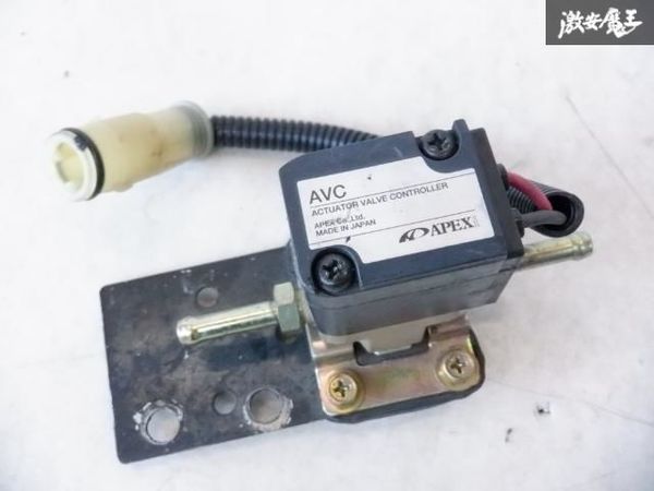 APEXi アペックス 汎用 AVC-R ブーストコントローラー ブーコン ソレノイドバルブ付 当時物 訳有品 棚6-1-C_画像5