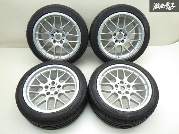 ●BBS RX209 18インチ 8.5J +10 PCD 120 5H MICHELIN PilotSport3 245/40ZR18 BMW 5シリーズ E39 E60 等に 棚W-3_画像1