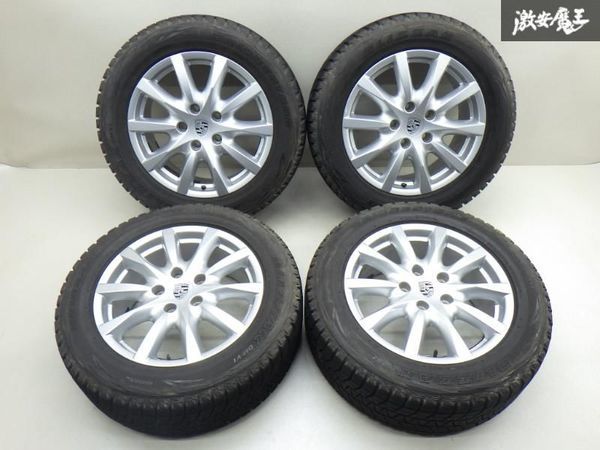 ●【美品!!】 ポルシェ 純正 958 カイエン BBS製 RD456 18インチ 8J +53 PCD130 5H BRIDGESTONE BLIZZAK DM-V1 255/55R18 08y 4本 棚T-4