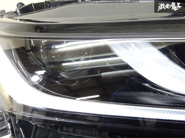 売り切り トヨタ 純正 AXUH80 MXUA80 80系 ハリアー LED ヘッドライト ヘッドランプ ユニット 左右セット KOITO 48-233 訳有品 棚J-8_画像3