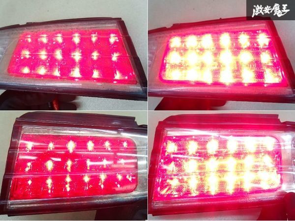 売り切り SONAR ソナー 日産 S14 シルビア LED 紅白テール テールライト ランプ 左右セット SK1610-NSS14 SK1611-NSS14 訳有品 棚12-3_画像9