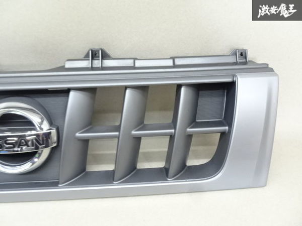 [ трещин нет ] Nissan оригинальный H59A Kics передняя решетка радиатор решётка оттенок серебра 7450A616ZZ немедленная уплата полки 11-1
