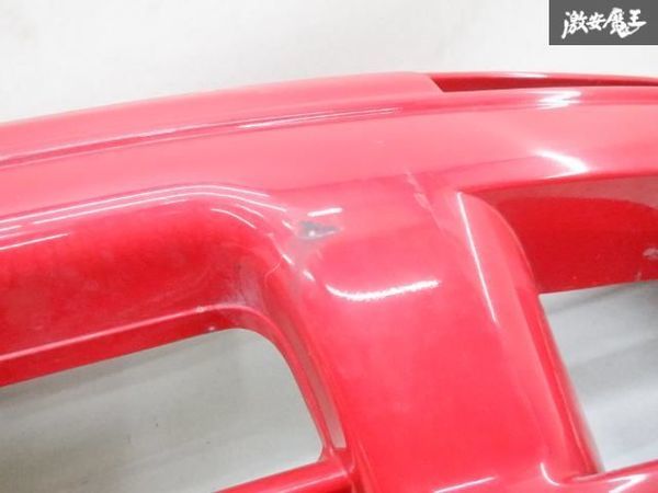 マツダ 純正 FC3C FC RX-7 RX7 後期 カブリオレ フロントバンパー 赤系 ウレタン製 ロータリー ターボ 即納 棚2F-F-1_画像5