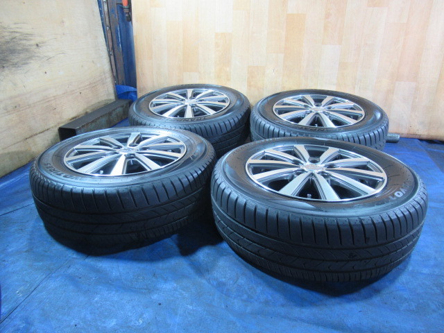 激安即決！ENKEI SMACK 15-6J 5H/114.3 ET45 + TOYO 195/65R15 2022年製！中古4本！プレマシー ノア ヴォクシー アイシス等 T007968_画像2