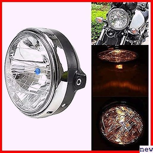 新品◆ JIAHER ヘッドライト モーターサイクル LED 汎用 B250F CB ヘッドランプ バイク用ヘッドライト 135_画像6