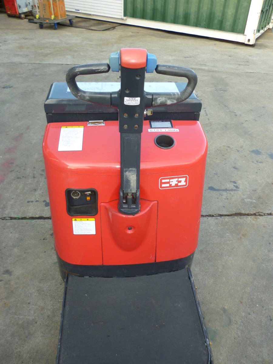  Nichiyu Battery Forklift handle Drifter Palette home use power supply charge oK maximum load 1000. electrification. real movement has confirmed construction tool construction site 