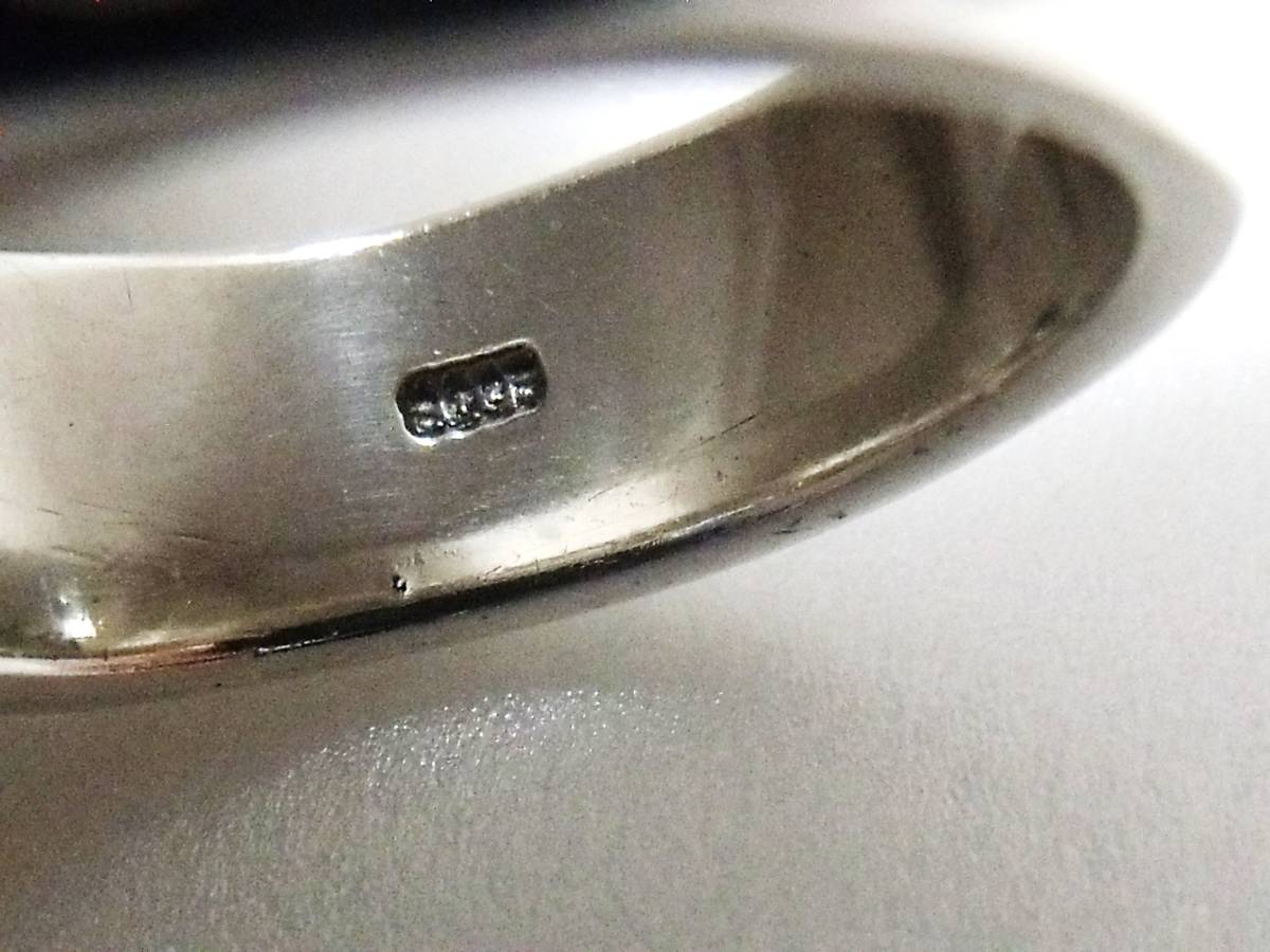 GUESS ゲス シルバー925リング  2個セット 指輪 サイズ約18.5号/約20.5号  重さ約20g 長期保管品の画像4