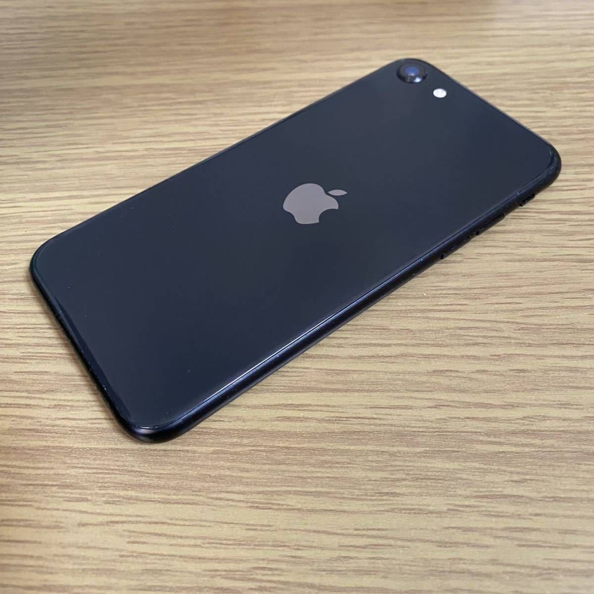 iPhone SE SIMフリー Apple iPhoneSE ミッドナイト ブラック アップル 256GB_画像3