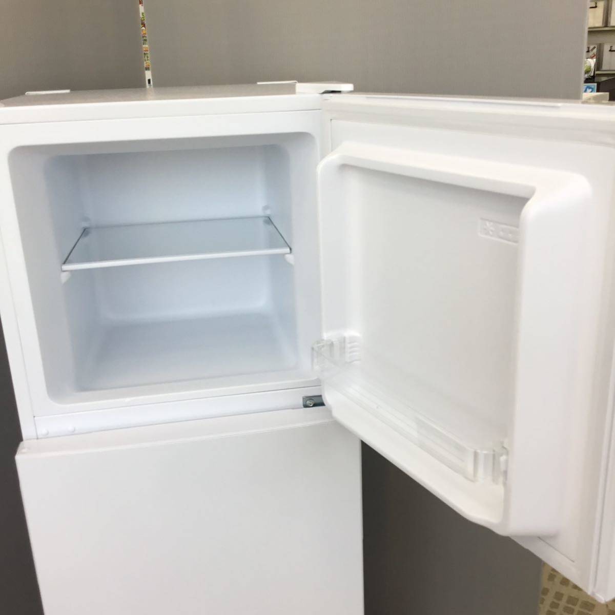 MAXZEN マクスゼン 2021年製 2ドア 138L 冷凍冷蔵庫 JR138ML01WH ホワイト S/N00295 ◎HJ10_画像6