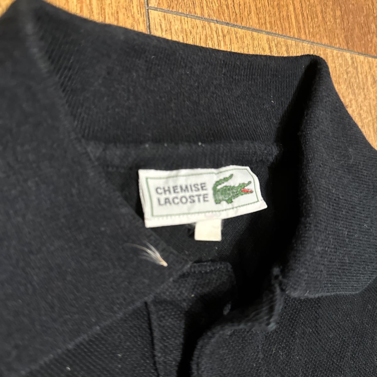 CHEMISE LACOSTE 長袖ポロシャツ _画像4