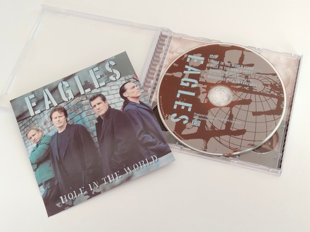 【良好品DVD/CD 2枚組】EAGLES / Hole In The World ERC3322 US盤 5.1MIX他収録,Don Henley,Glenn Frey,Joe Walsh,Timothy B.Schmit,_画像3