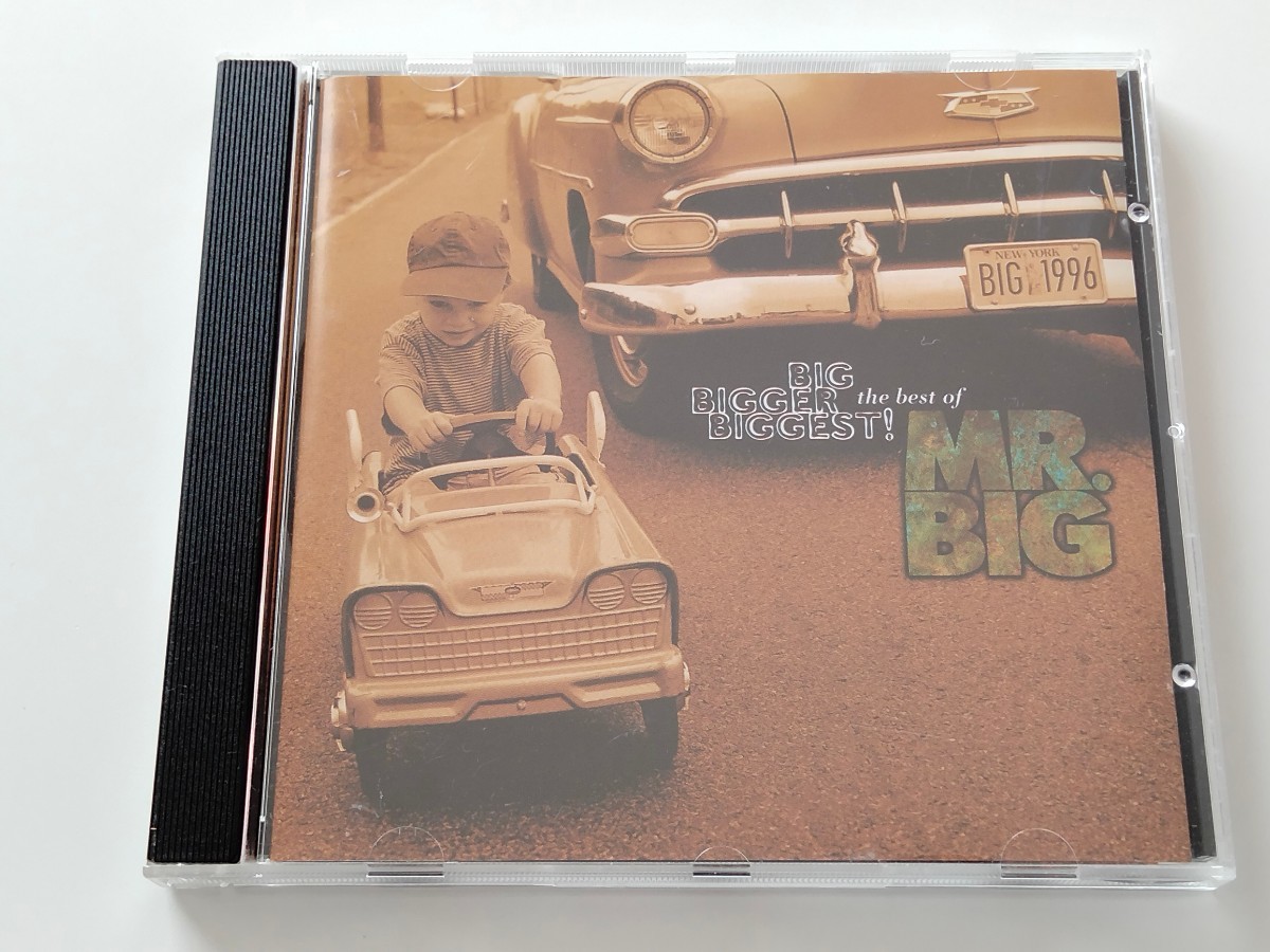 The Best of MR.BIG: BIG BIGGER BIGGEST! CD ATLANTIC GERMANY 7567-80685-2 96年盤,Stay Together他新曲3曲,Eric,Pat,Billy,Paul,_画像1