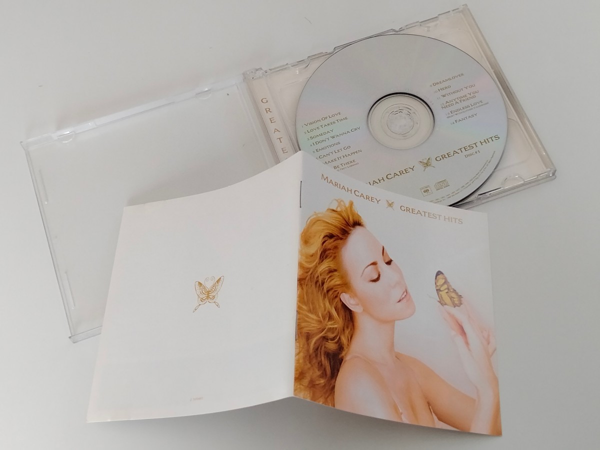 【US盤2CD/恋人たちのクリスマスREMIXボートラ追加】Mariah Carey/Greatest Hits COLUMBIA 2505461 01年盤,マライア,Hero,Fantasy,Emotions_画像3