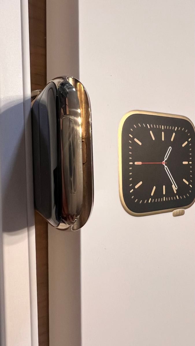 新品近美品　Apple watch series 6 GPS+Cellular 44mm  ステンレスモデル新品ケースバンドオマケ