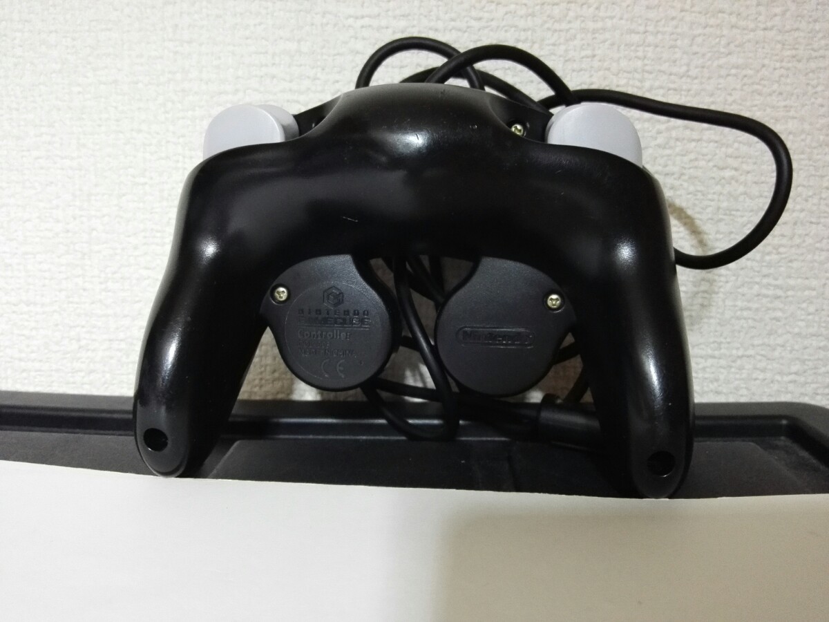[ disassembly washing ending ] latter term type GC Game Cube controller black operation verification ending DOL-003 GAMECUBE CONTROLLER Black