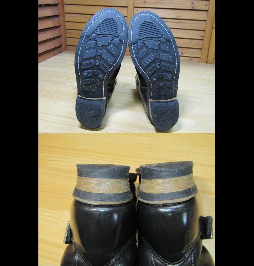 Y free shipping ^951[RED WING Red Wing ]PT99 embroidery 2268 engineer steel tu boots black SIZE 10D