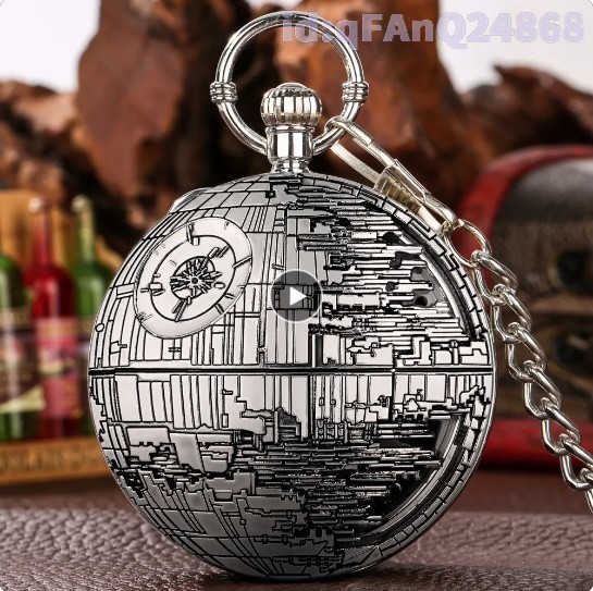 Au2187: new goods! antique pocket watch music box chain Vintage stylish simple pocket quartz gift music men's woman 