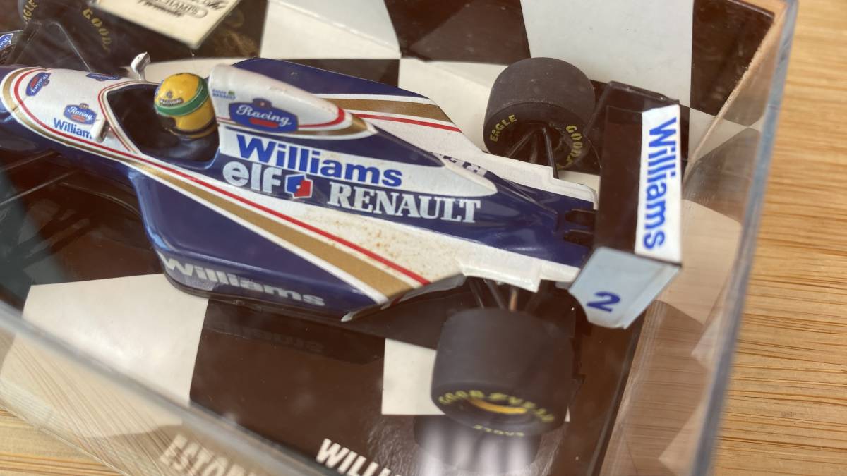 【ミニカー】1/43 ミニチャンプス MINICHAMPS ウィリアムズ FW15 Williams FW 15 sena Williams renault FW19 villeneuve_画像7