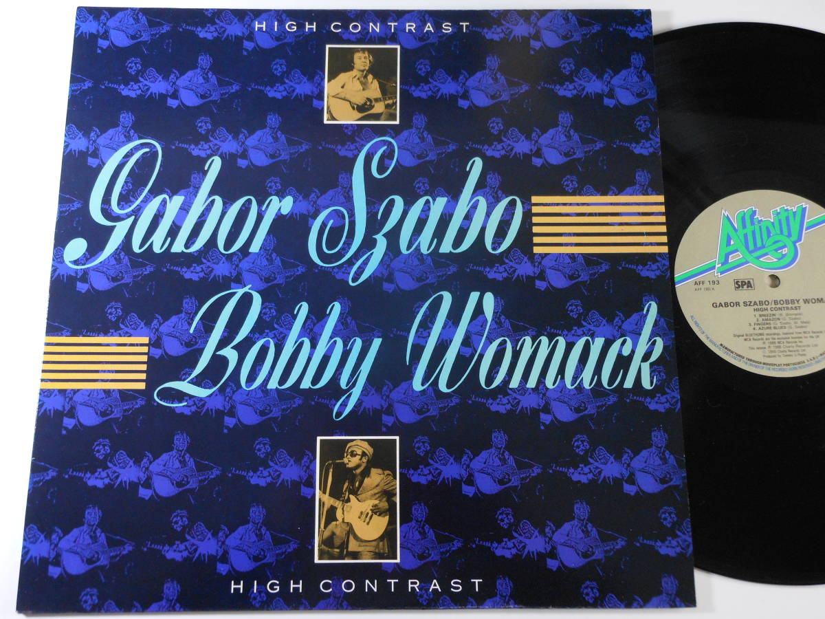 美品！EEC盤　Gabor Szabo / Bobby Womack　Affinity 193　/ ガボール・ザボ_画像1
