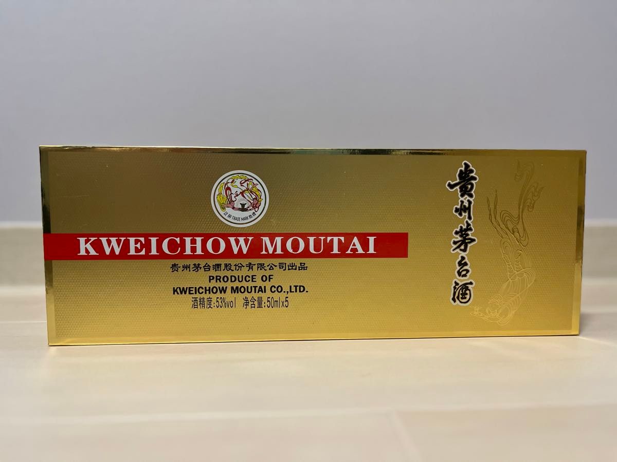マオタイ 50ml×5本入り 最高級 中国酒 貴州 茅台酒 天女ラベル マオタイ 50ml×5本入り 最高級 中国酒 貴州 茅台酒 天女ラベル