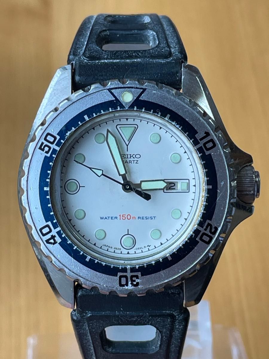 SEIKO セイコー ダイバー QZ【2625-0170】デイト 文字盤 SEIKO セイコー ダイバー QZ【2625-0170】デイト 文字盤