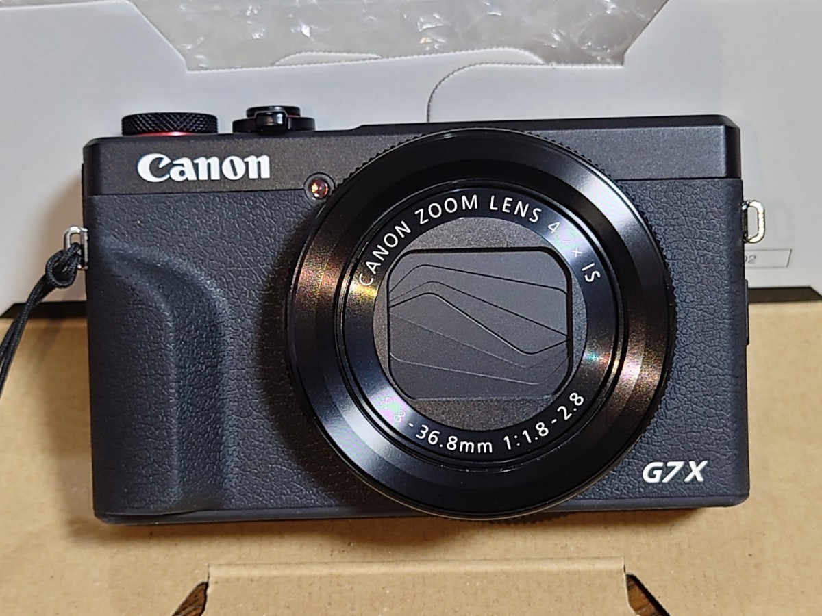 超美品 Canon PowerShot G7X Mark III キヤノン キャノン パワーショット デジカメ デジタルカメラ PSG7X MARKIII 高級コンデジ 60サイズ_画像2