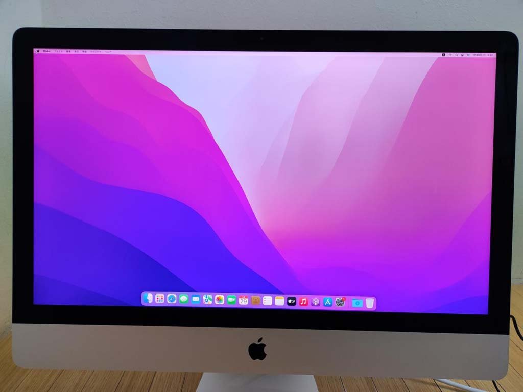 ★Apple iMac Retina 5K 27-inch 2015 i7@4GHz/32GB/1TB/RadeonR9/OS12の画像2