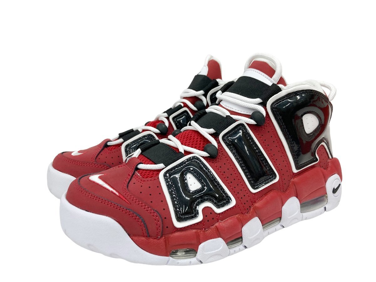 NIKE (ナイキ) AIR MORE UPTEMPO 96 エア モアアップテンポ モアテン スニーカー 921948-600 27.5cm US9.5 バーシティ レッド/028_画像1