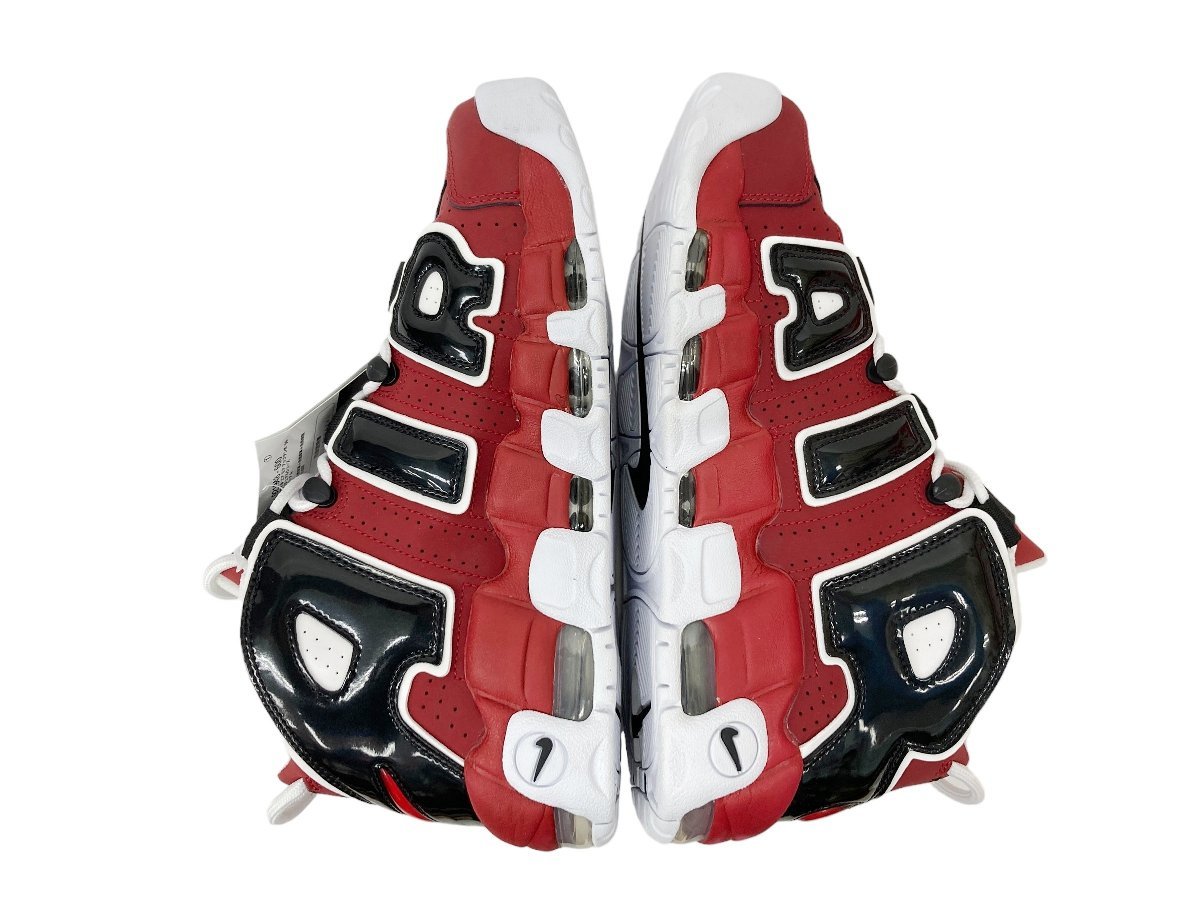 NIKE (ナイキ) AIR MORE UPTEMPO 96 エア モアアップテンポ モアテン スニーカー 921948-600 27.5cm US9.5 バーシティ レッド/028_画像4