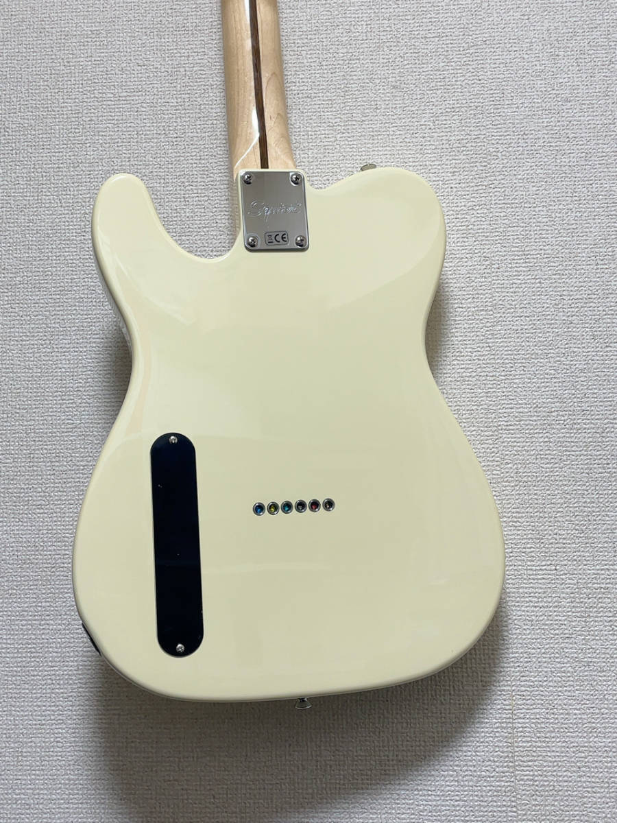 Squier　Paranormal Cabronita Telecaster Thinline Olympic White_画像5