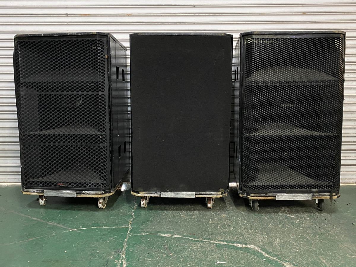 f-2*5746M*Apogee 3×3 s2 loud speaker system stage for 4 speaker 3 pcs. set serial No.42969 other *