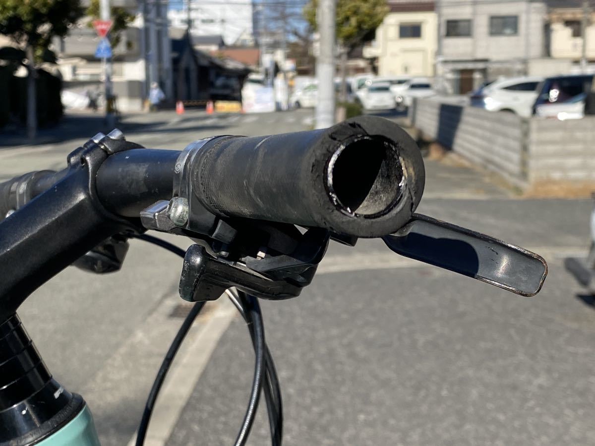 フ5761M★BIANCHI　ビアンキ　CAMALEONTE 3　C SPORT 3・アルミクロスバイク　SHIMANO ACERA　3×9S　475ｍｍ　700×28★_画像10