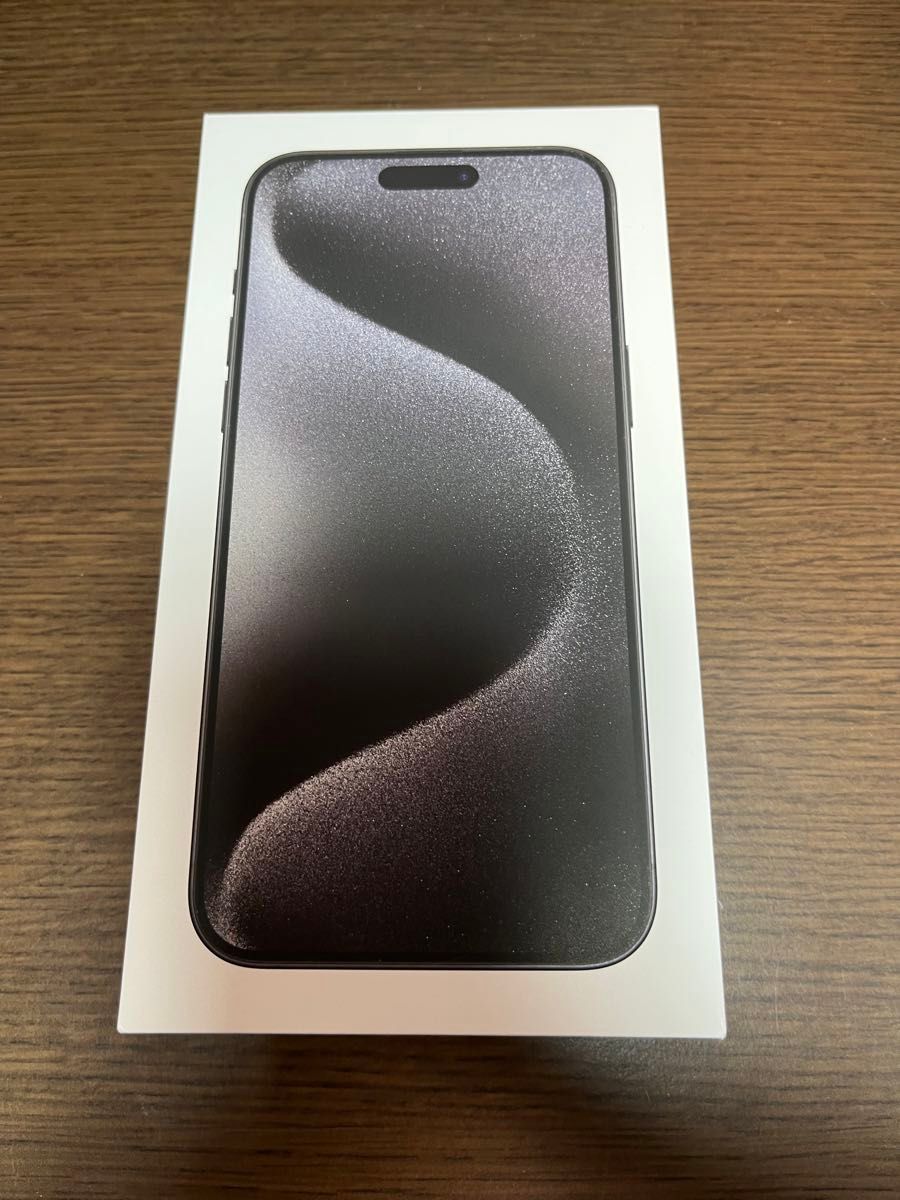 SIMフリー版 iPhone15 Pro Max 512GB ブラック チタニウム 新品・未開封