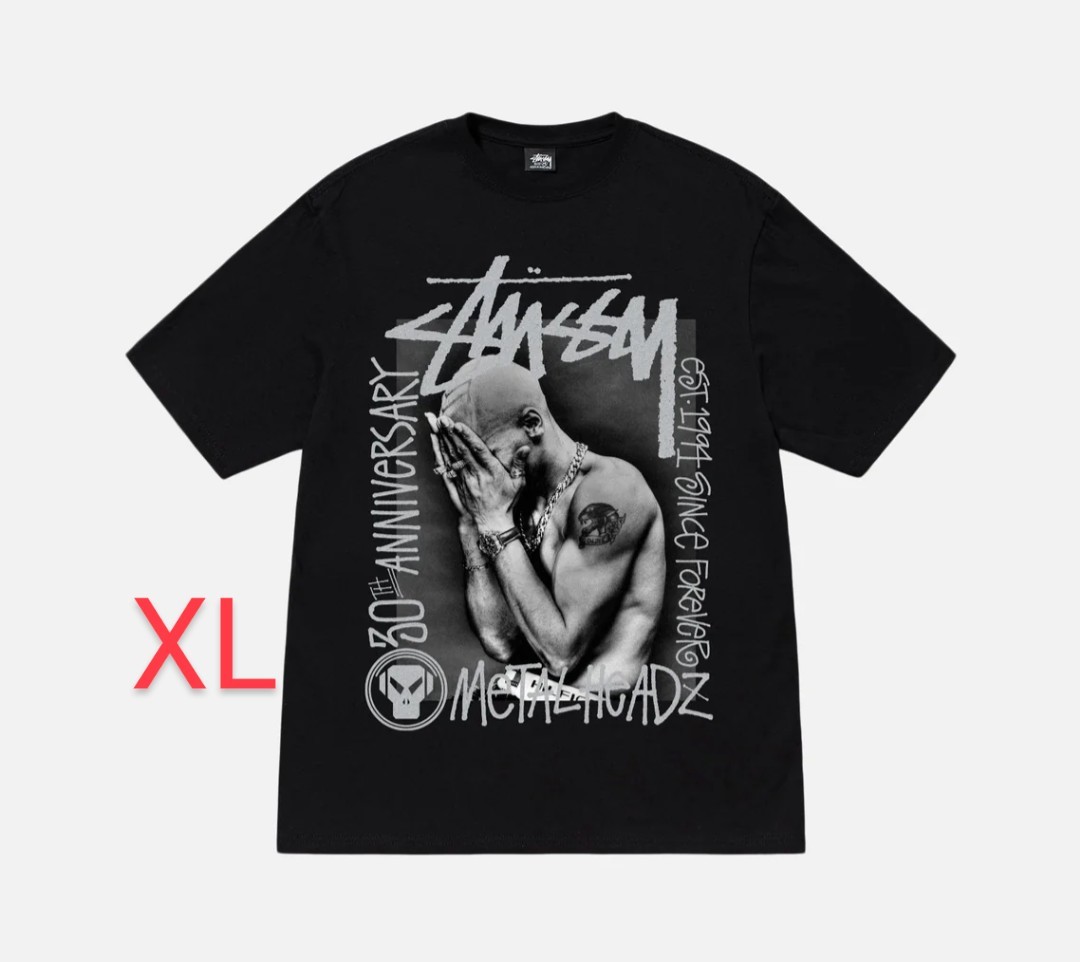 XLサイズ Stussy x Goldie Metalheadz 30 Tee Black XLサイズ Stussy x Goldie Metalheadz 30 Tee Black