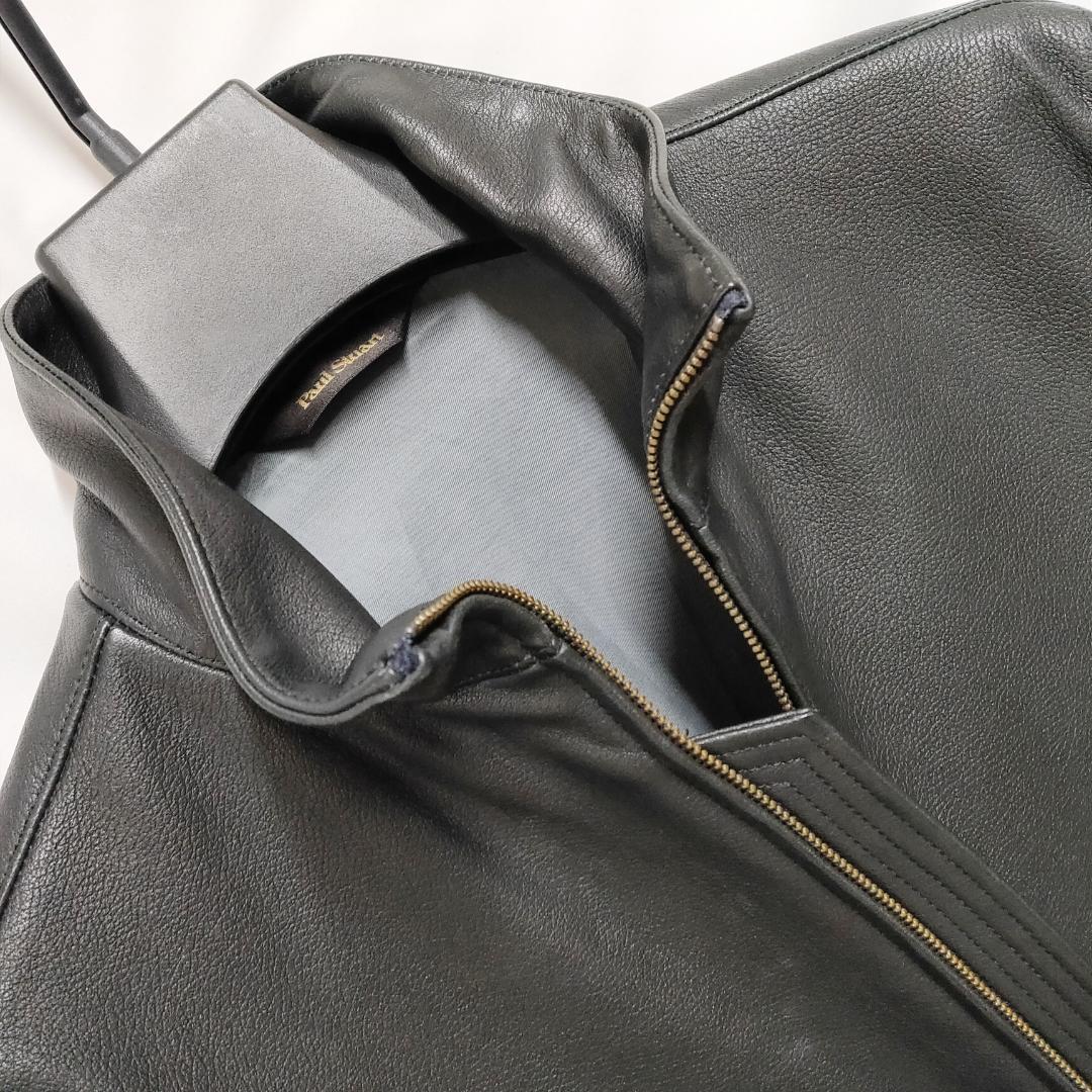 新品 未使用 Paul Stuart シープレザーフライトブルゾン 新品 未使用 Paul Stuart シープレザーフライトブルゾン