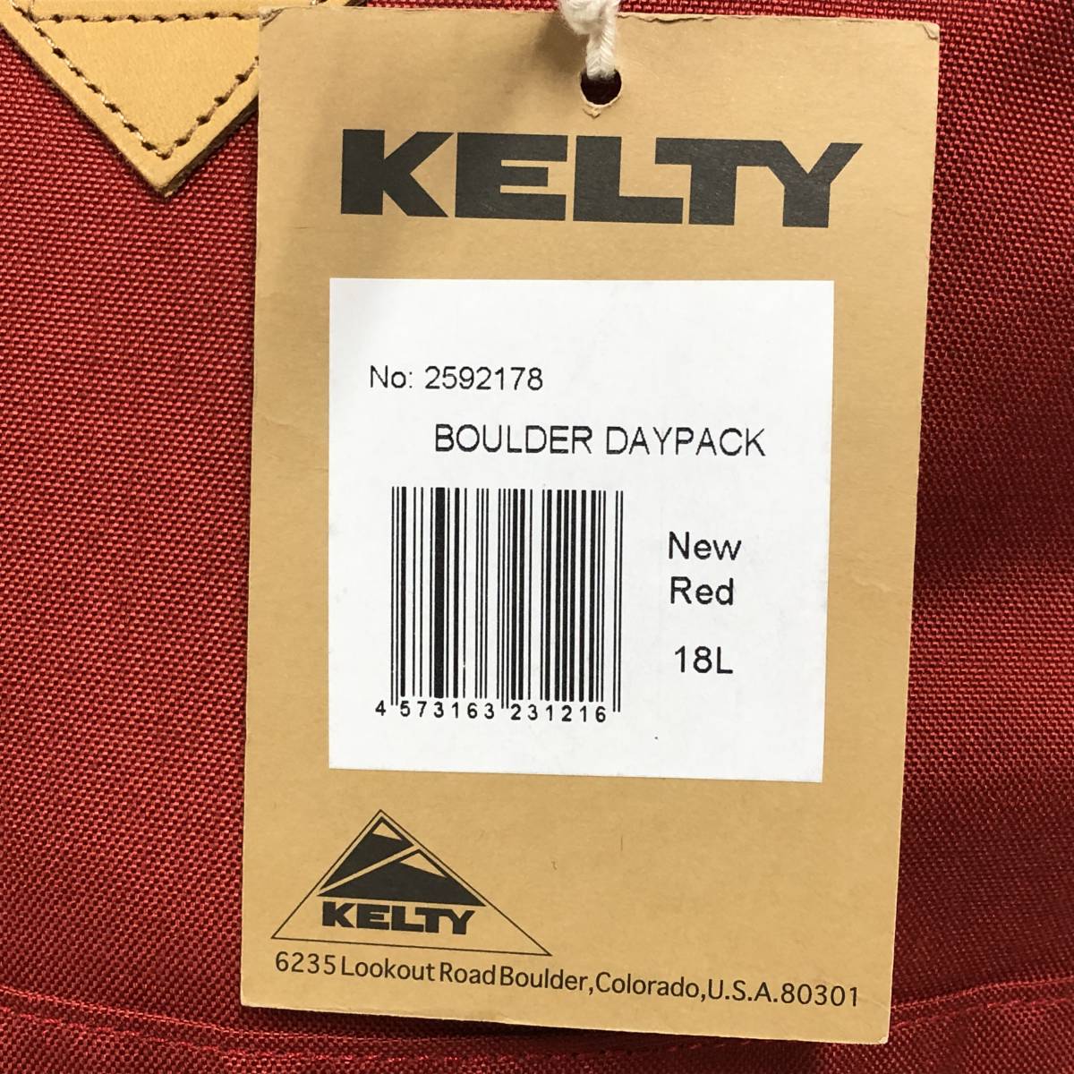 0* new goods unused KELTYkeruti rucksack 18L BOULDER Day Pack backpack 