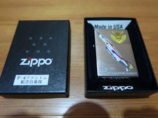 航空自衛隊 306th F-4 ファントム ZIPPO 未使用品