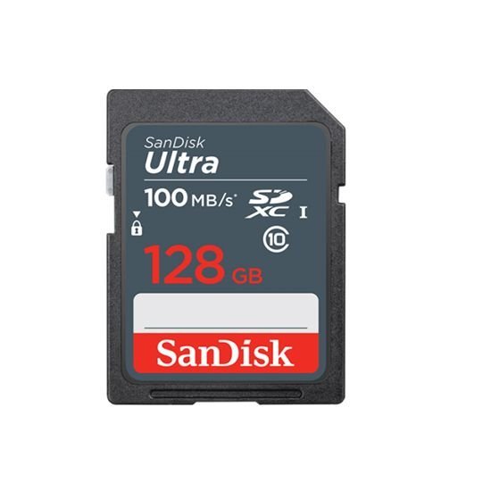 新品 SanDisk Ultra SDカード SDXC 128GB クラス10 UHS-I 100MB/s SDSDUNR-128G-GN3IN_画像2