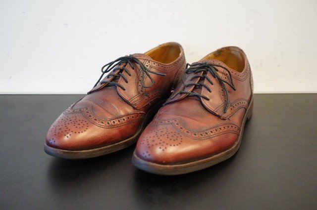 ○COLE-HAAN レザーシューズ MADE IN USA_画像1