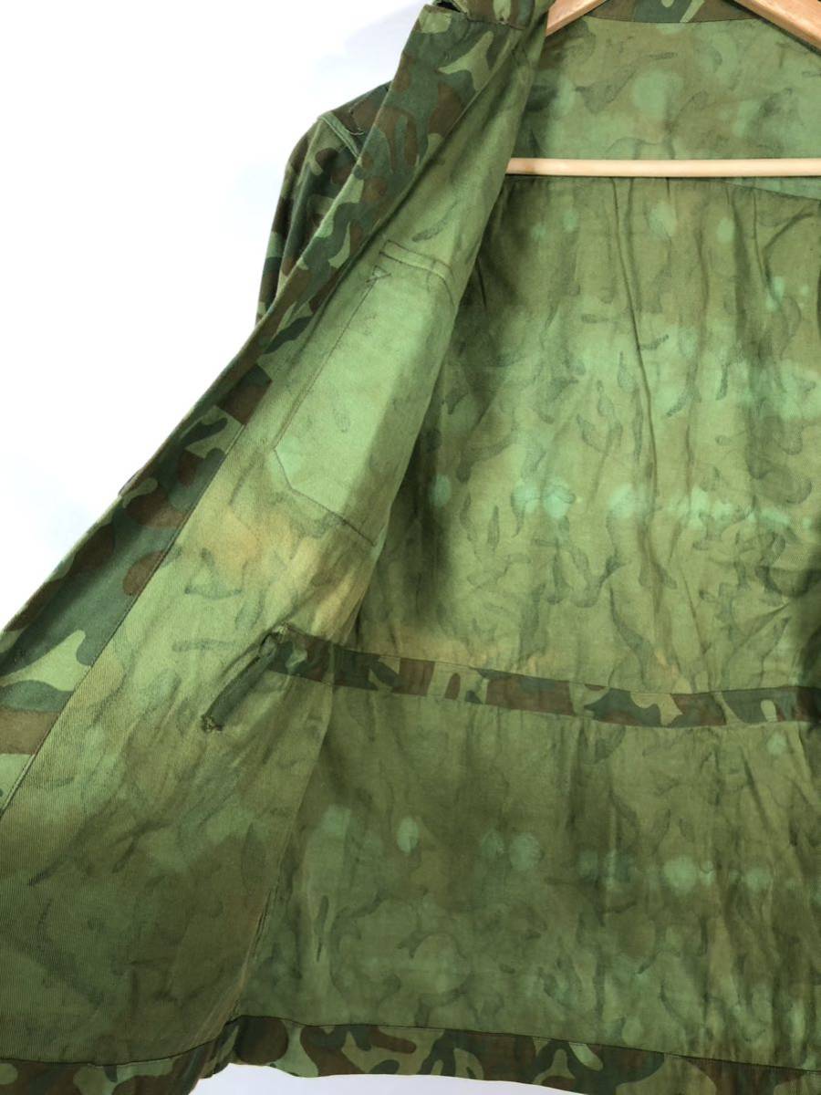 北ベトナムベトナム　NVA　ベトナム戦争　戦後品　カモフラージュ　衣類　実物　放出品　複数在庫　NAM戦　迷彩　中古品　F_画像4